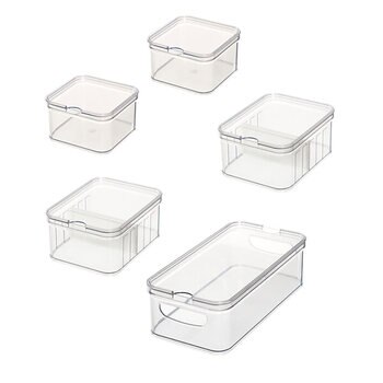 iDesign Fridge Bin Set, 5 Piece