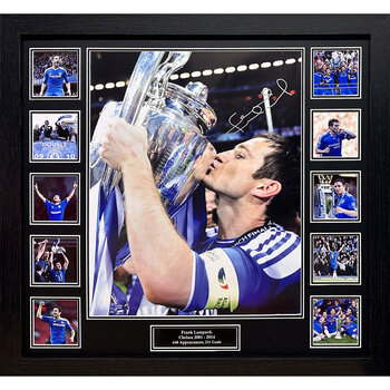 Frank Lampard Signed Framed Photograph