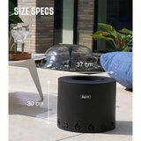 Eco Fuego Steel Fire Pit Bundle + Cover