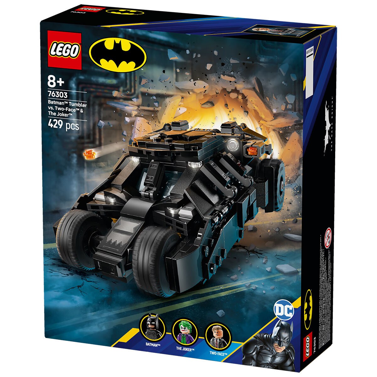 LEGO Super Heroes Batman Tumbler vs. Two-Face & The Joker - Model 76303 (8+ Years)