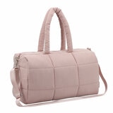 MYTAGALONGS Cloud Duffle Weekender Bag in Pink