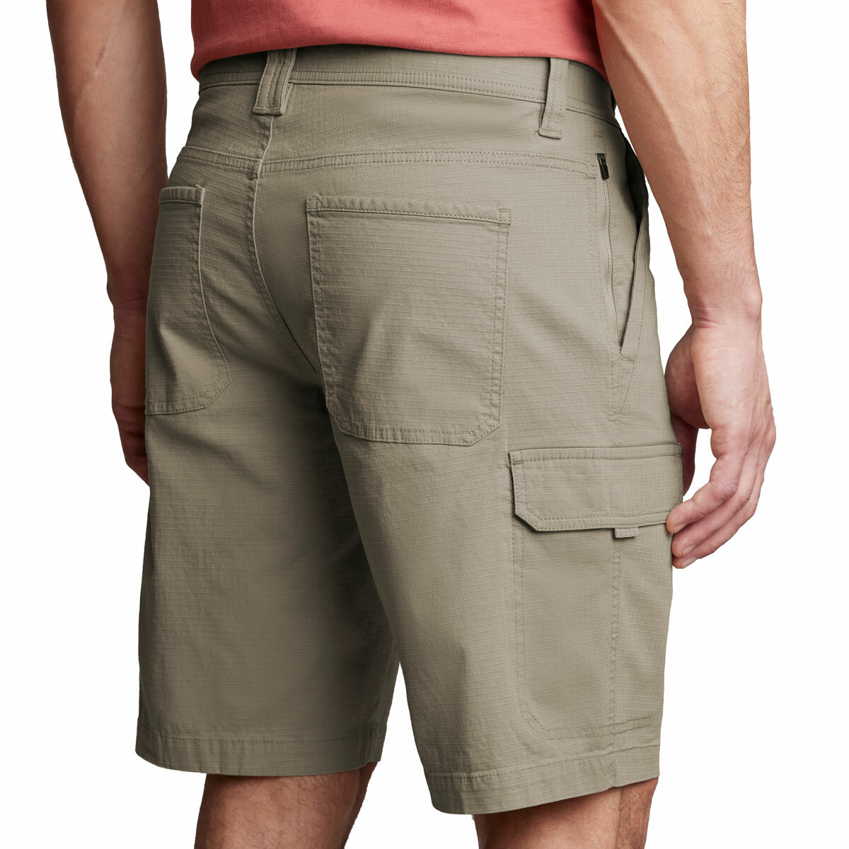 Copper & Oak Mens Cargo Shorts in Tan