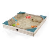 Plum Junior Wooden Sand Pit in Teal (18 months+)