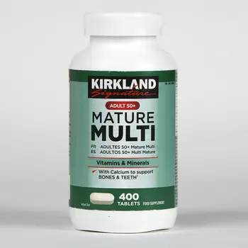 Kirkland Signature Mature Multi Vitamins, 400ct