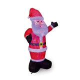 2.4m Plush Santa Inflatable with LEDs