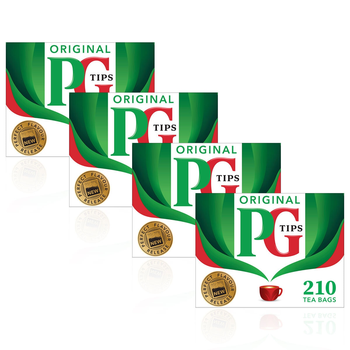 PG Tips Tea Bags, 4 x 210 Pack