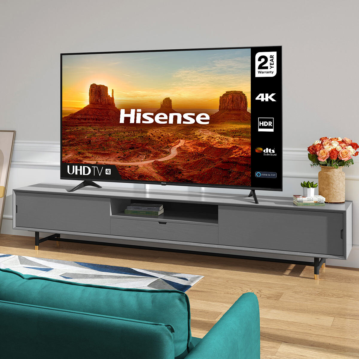Hisense 55a7100ftuk 55 Inch 4k Ultra Hd Smart Tv Costco Uk