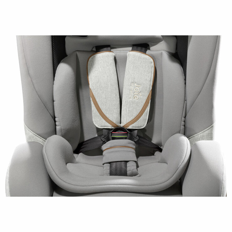 Studio image of the buckle and belts