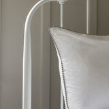 Gallery Loughton Cream Metal Bed Frame, Single