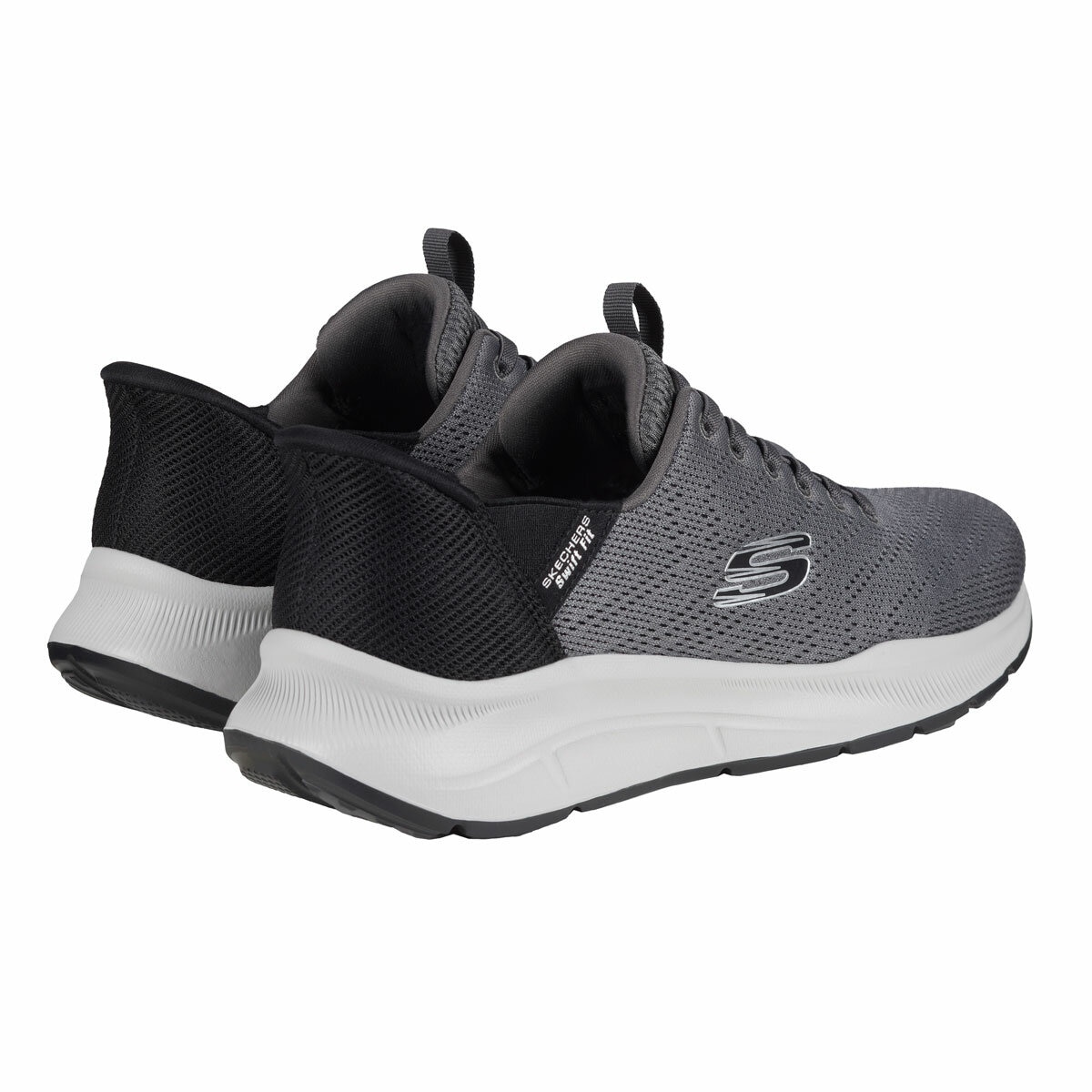 Skechers Men's Swift Fit Equalizer 5.0 Trainer in Charcoal