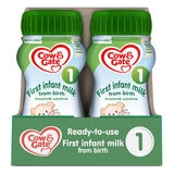 front on shot of case of baby milks in cardboard outer