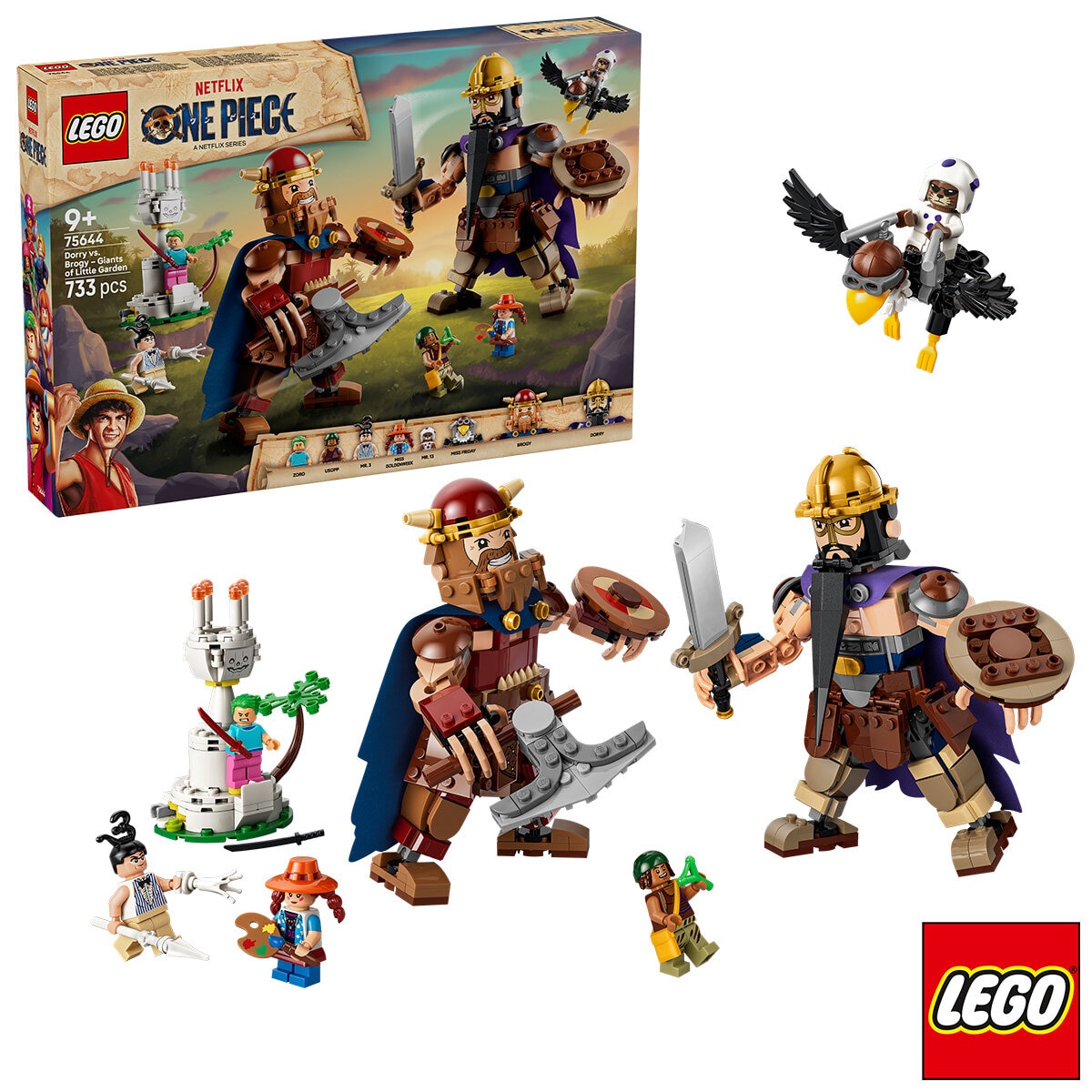 LEGO ONE PIECE Dorry vs. Brogy - Giants of Little Garden - Model 75644 (9+ Years) LEGO ONE PIECE Dorry vs. Brogy - Giants of Little Garden - Model 75644 (9+ Years)