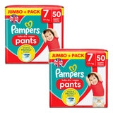 Pampers Baby Dry Pants Size 7, 50 x 2 Pack
