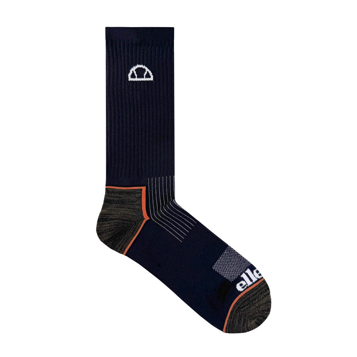 Ellesse Men's Performance Crew Socks 6 Pack in Black