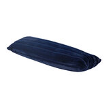 Faux Fur Body Pillow, 51 x 137 cm, Blue