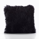 Bowron Long Wool Sheepskin Single Sided Cushion, 35 x 35cm