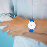 Lifestyle image of Withings Move ECG Smartwatch in Blue