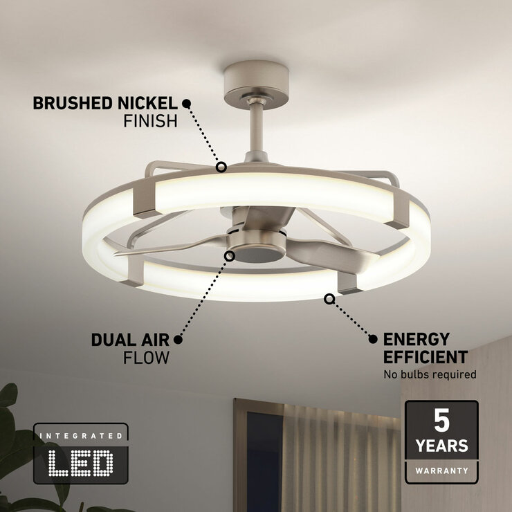 Artika Sunnyvale 28" (71cm) Fan Light with Remote Control