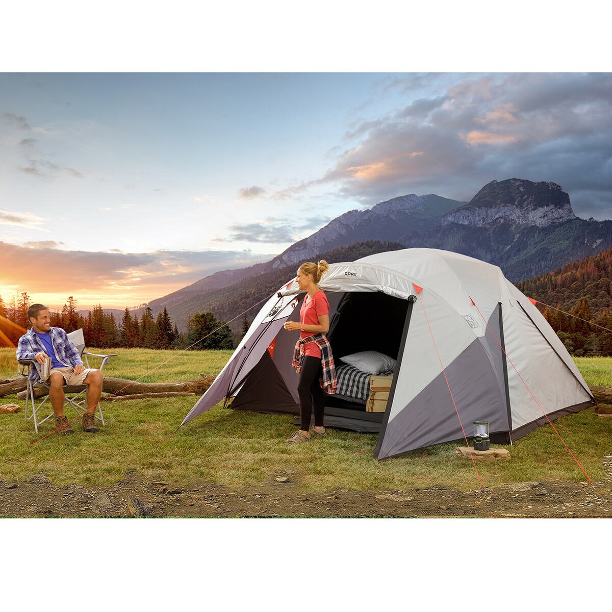 Camp Valley Core 6 Person Blockout Dome Tent Costco Uk