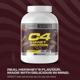 C4 Hersheys Chocolate Whey Protein Powder 1.6kg C4 Hersheys Chocolate Whey Protein Powder 1.6kg