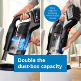 Lifestyle image showing hygienic emptying without dust clouds Lifestyle image showing hygienic emptying without dust clouds