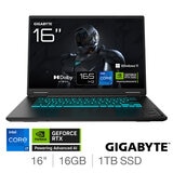 Gigabyte A16, Intel Core i7, 16GB RAM, 1TB SSD, NVIDIA GeForce RTX 5060, 16 inch Gaming Laptop, CVHI3UK894SH