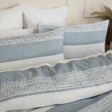 Belledorm Rahil Blue Duvet Cover Set, in 4 Sizes