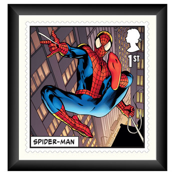 Marvel Spider-Man Framed Royal Mail® Collectable Stamp Print