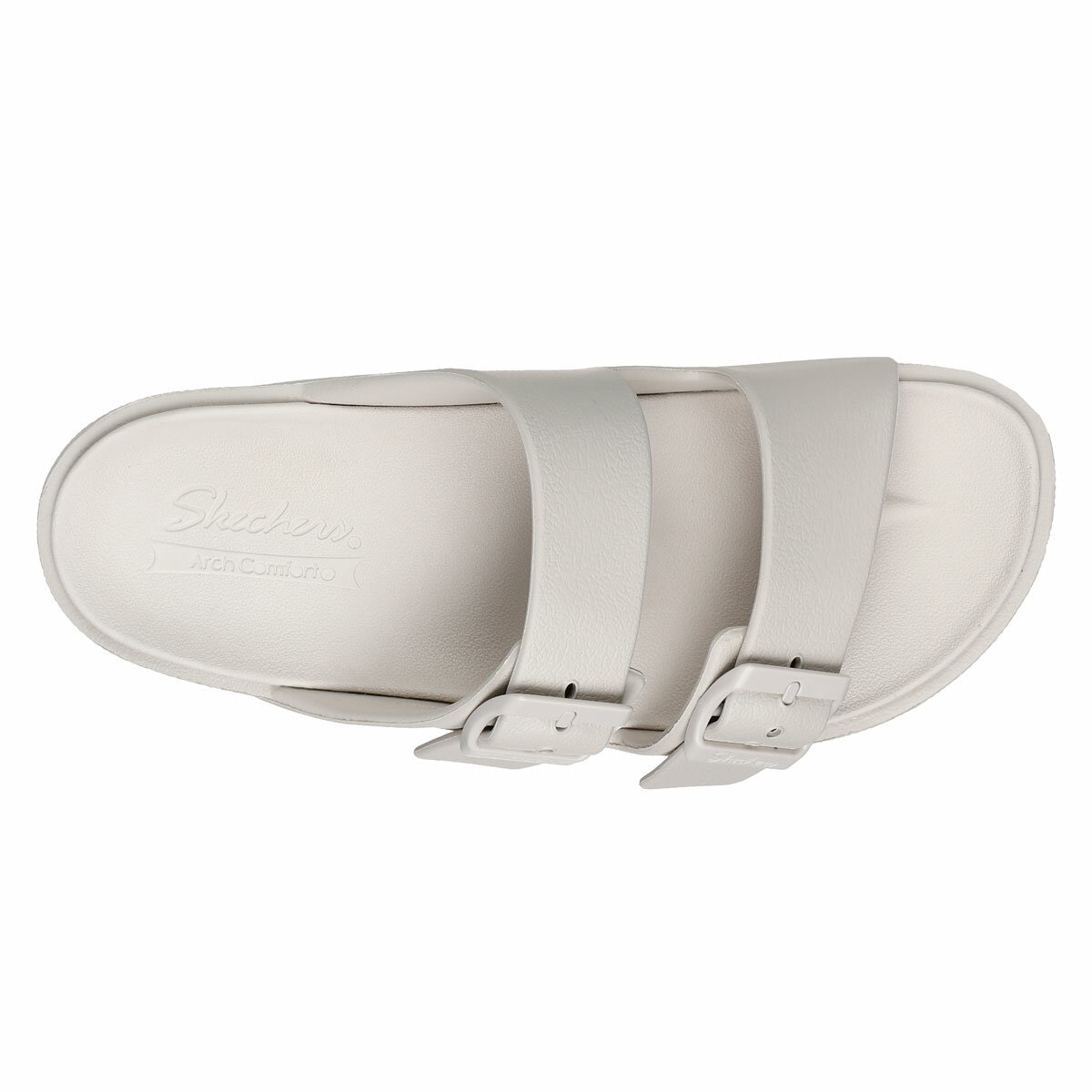 Skechers Ladies Cali Breeze Arch Comfort Sandal in Natural