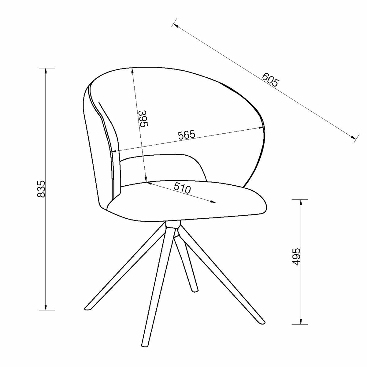 Chair Line Drawing