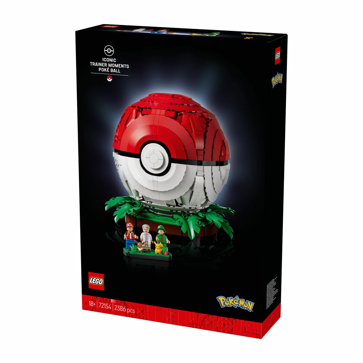 LEGO Pokémon Iconic Trainer Moments Poké Ball - Model 72154 (18+ Years) LEGO Pokémon Iconic Trainer Moments Poké Ball - Model 72154 (18+ Years)