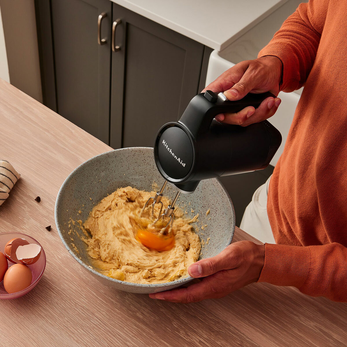 Lifestyle image of KitchenAid Go Cordless Hand Mixer