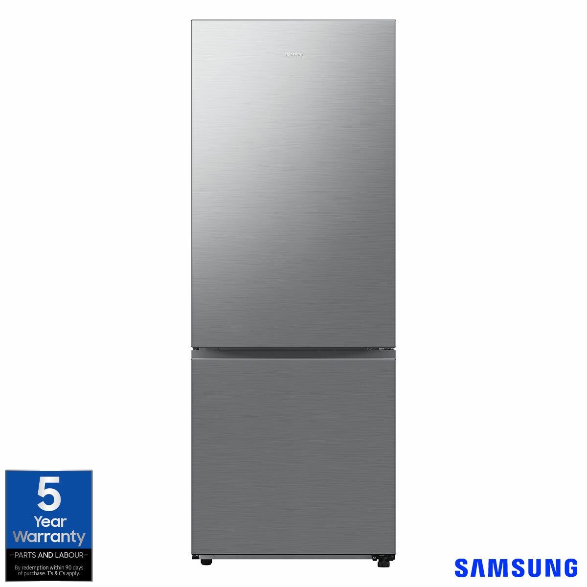 Samsung Series 8 SpaceMax RB53DG703ES9EU 538L Smart Combi Fridge Freezer,E Rated in Refined Inox
