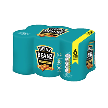 Heinz Baked Beans, 6 x 2.62kg