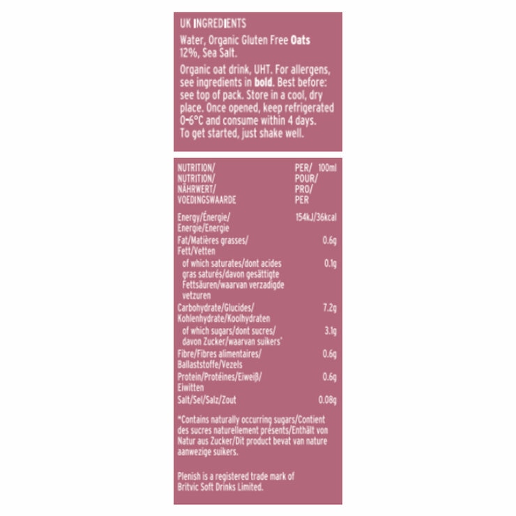 Nutritional Information