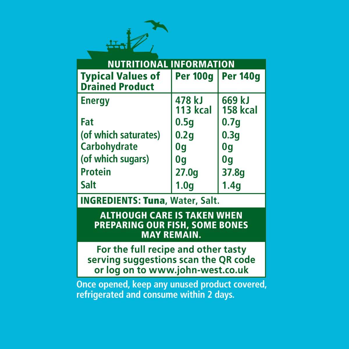 nutritional info