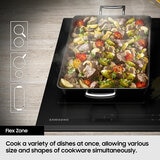 Samsung Series 6, Flex Zone Plus NZ64B6058KK/U1 Smart Induction Hob, in Black