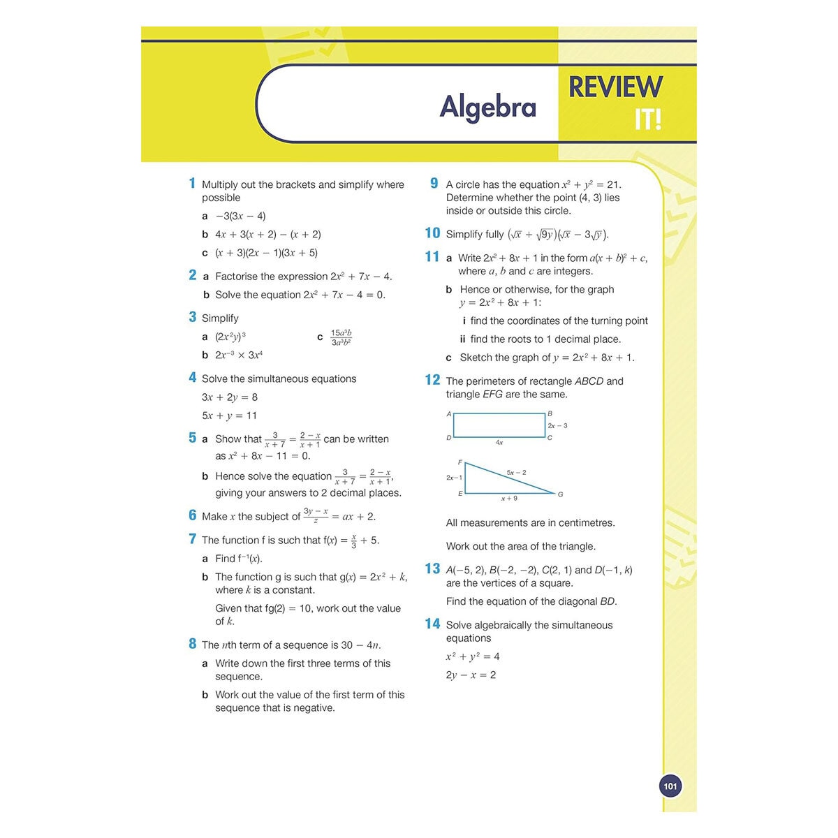 Edexcel Maths Higher