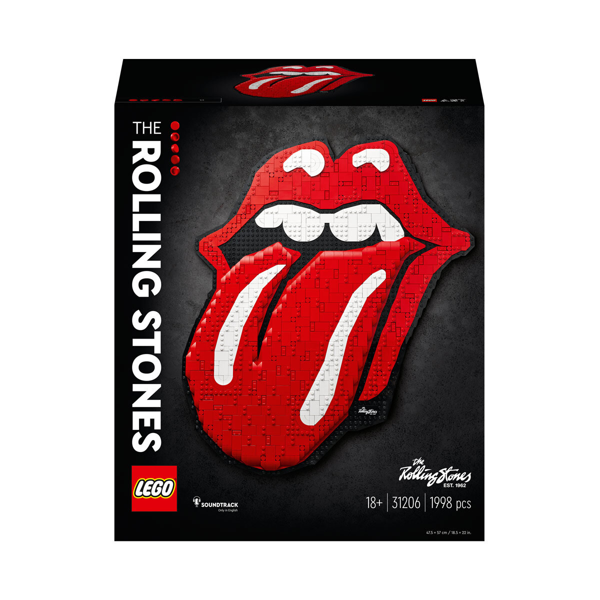 Buy LEGO ART The Rolling Stones Box Image at Costco.co.uk