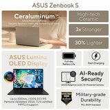 ASUS Zenbook S, Copilot+ PC, Intel Core Ultra 9, 32GB RAM, 1TB SSD, 14 Inch OLED Laptop, UX54 ASUS Zenbook S, Copilot+ PC, Intel Core Ultra 9, 32GB RAM, 1TB SSD, 14 Inch OLED Laptop, UX54