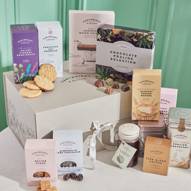 Cartwright & Butler Large Family Foodie Feast Gift Hamper Cartwright & Butler Large Family Foodie Feast Gift Hamper