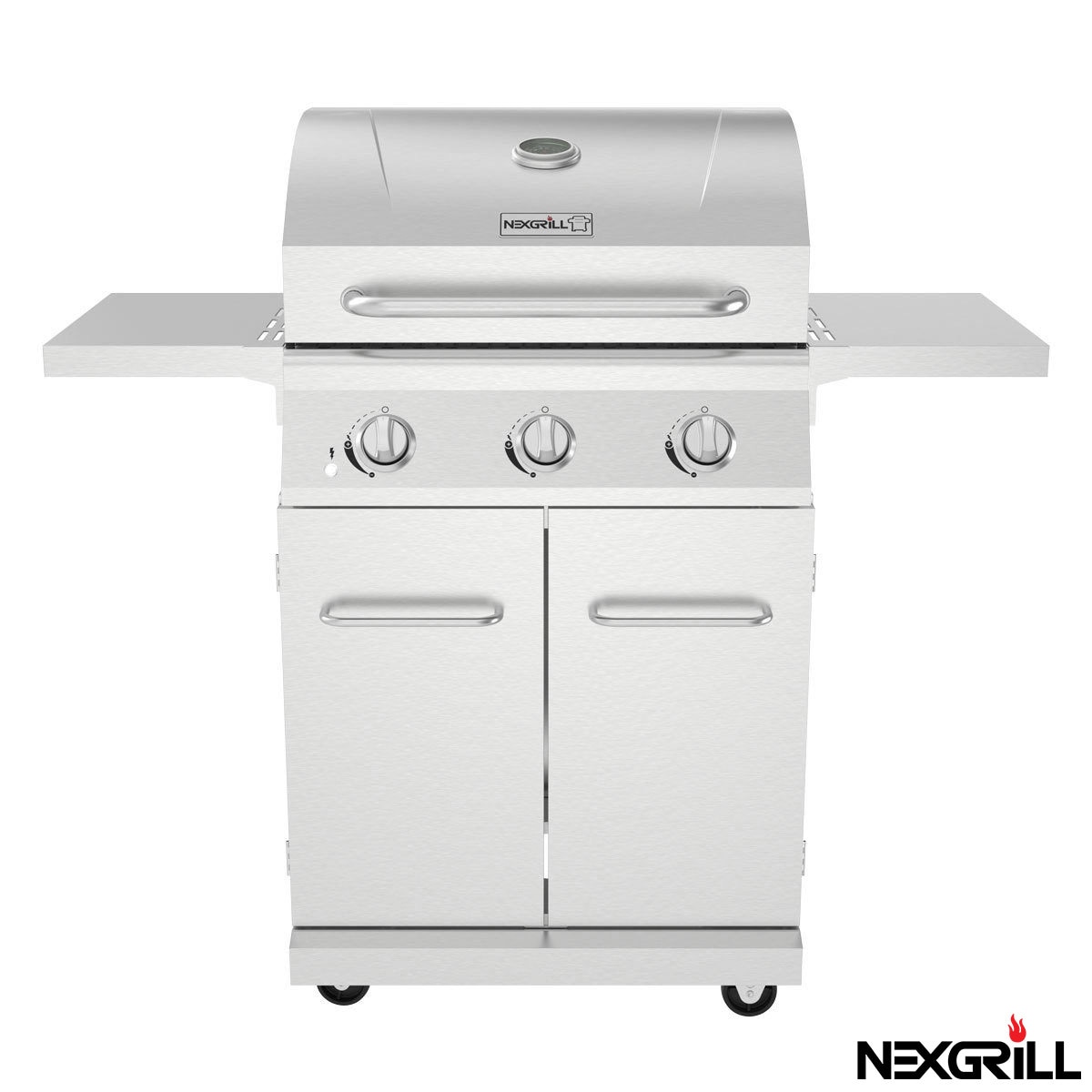 Nexgrill 3 Burner Stainless Steel Gas Barbecue + Cover