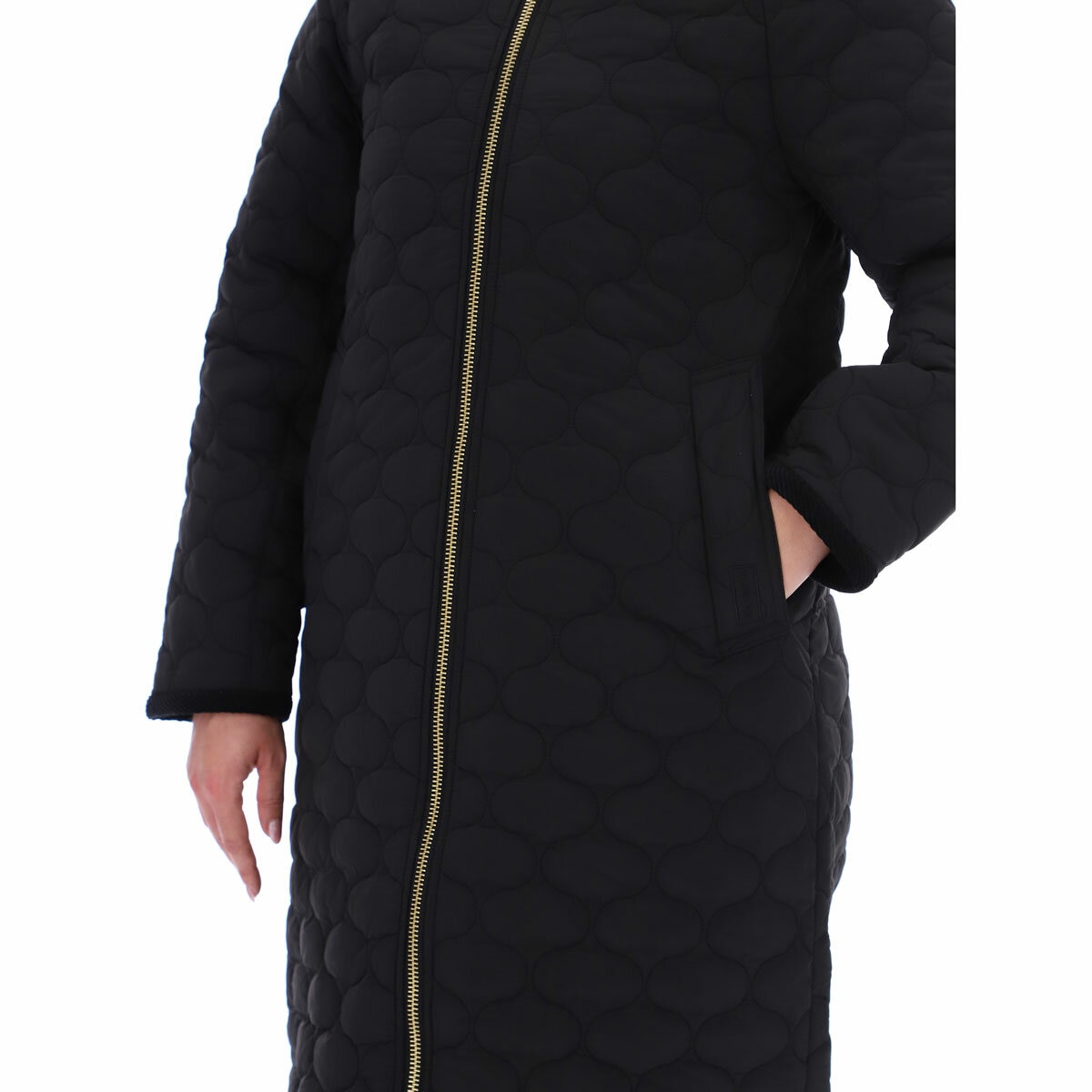 Hunter Women's Quilted Coat in Black