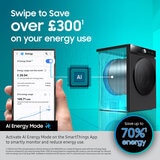 Samsung Series 7 WW11DB7B94GBU1 9kg Washing Machine, A Rated in Black