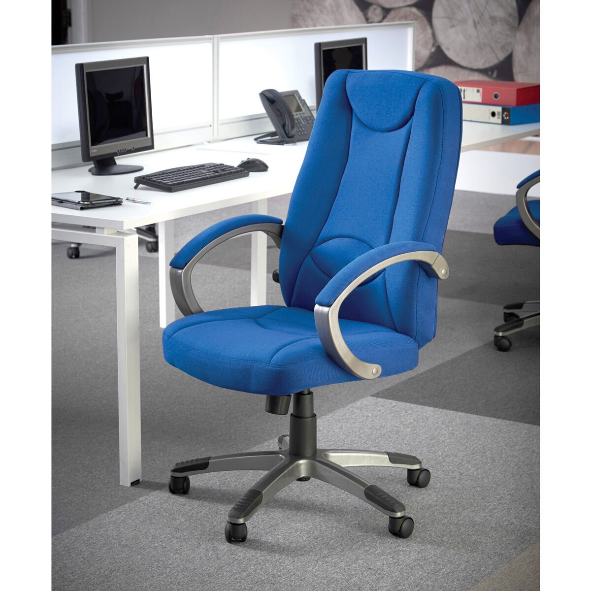 Lucca High Back Managers Chair in 2 Colours Costco UK
