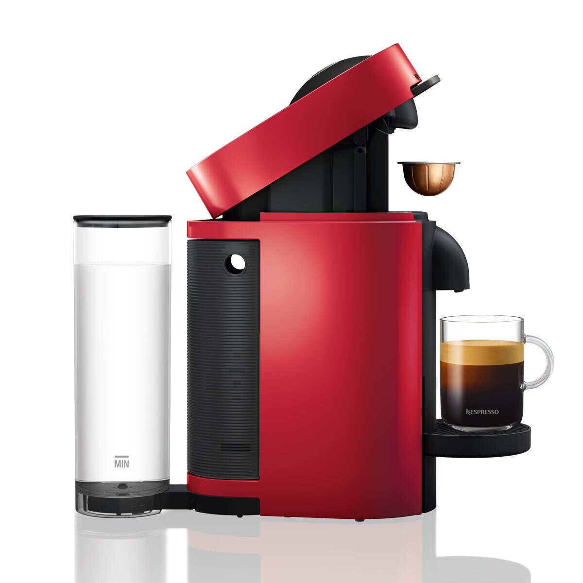 Magimix Nespresso Vertuo Plus Limited Edition Coffee Machine, Red 11389