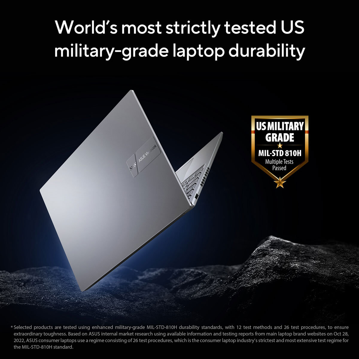 ASUS Vivobook, AMD Ryzen 5, 8GB RAM, 512GB SSD, 16 Inch Laptop, M1605YA-MB333W
