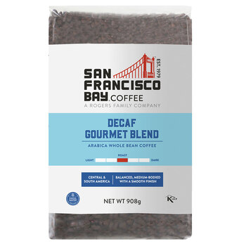 San Francisco Bay Decaf Gourmet Blend Coffee in 2 Varieties, 908g