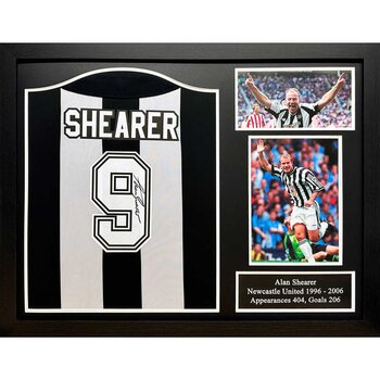 Alan Shearer Signed Newcastle United Shirt