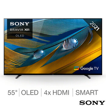 Sony XR55A80JU 55 Inch OLED 4K Ultra HD Smart Android TV